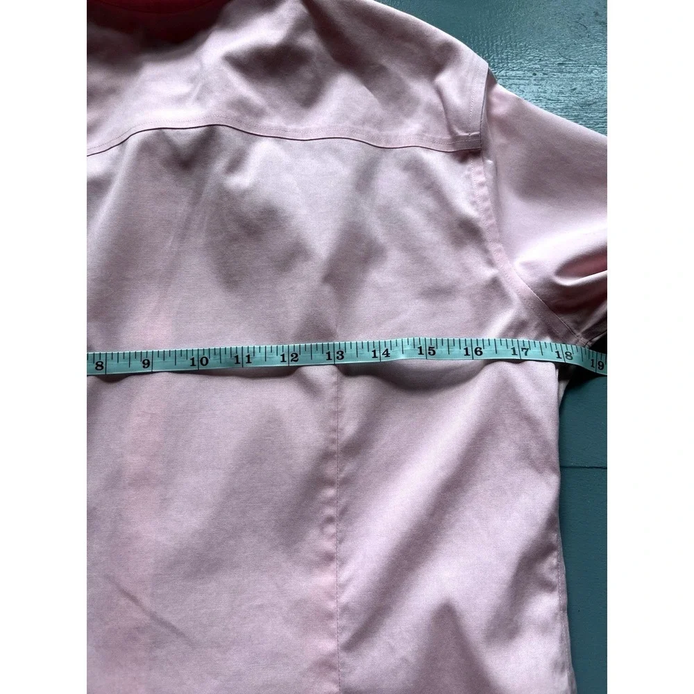 Brooks Brothers Pink 3/4 Sleeve‎ Button Down Shirt Women's 4 Preppy Classic